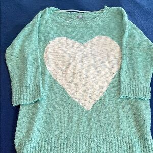 Heart sweater